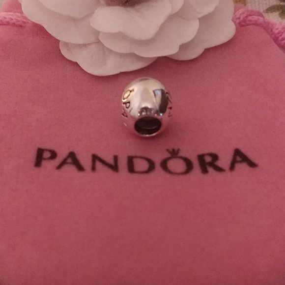 Pandora Logo Retired Charm - Picture 4 of 4
